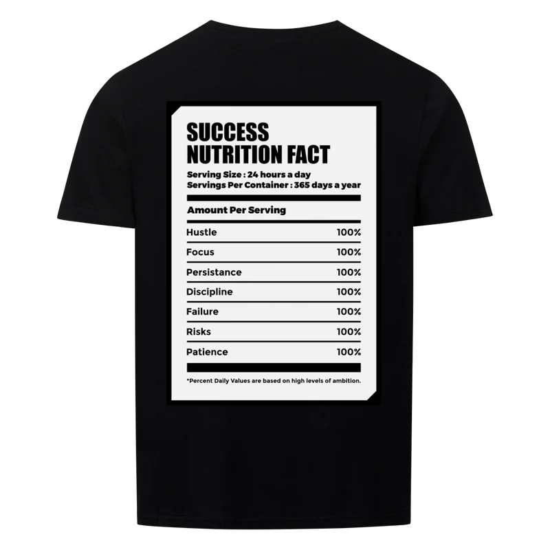SUCCESS NUTRITION FACT - Regular Shirt - Backprint