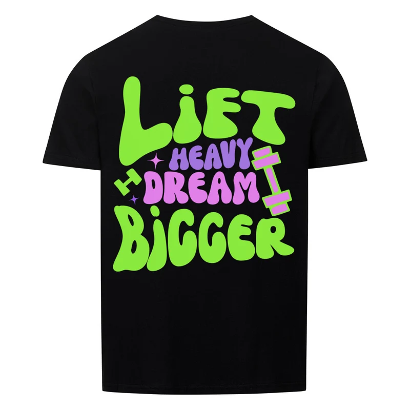 LIFT HEAVY - Regular Shirt - Backprint