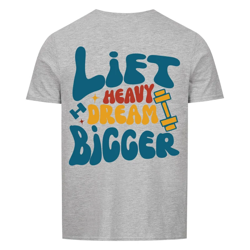 LIFT HEAVY - Regular Shirt - Backprint