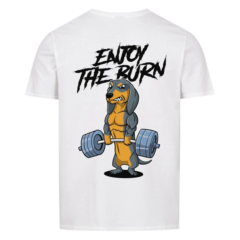 ENJOY THE BURN - Regular Shirt - Backprint