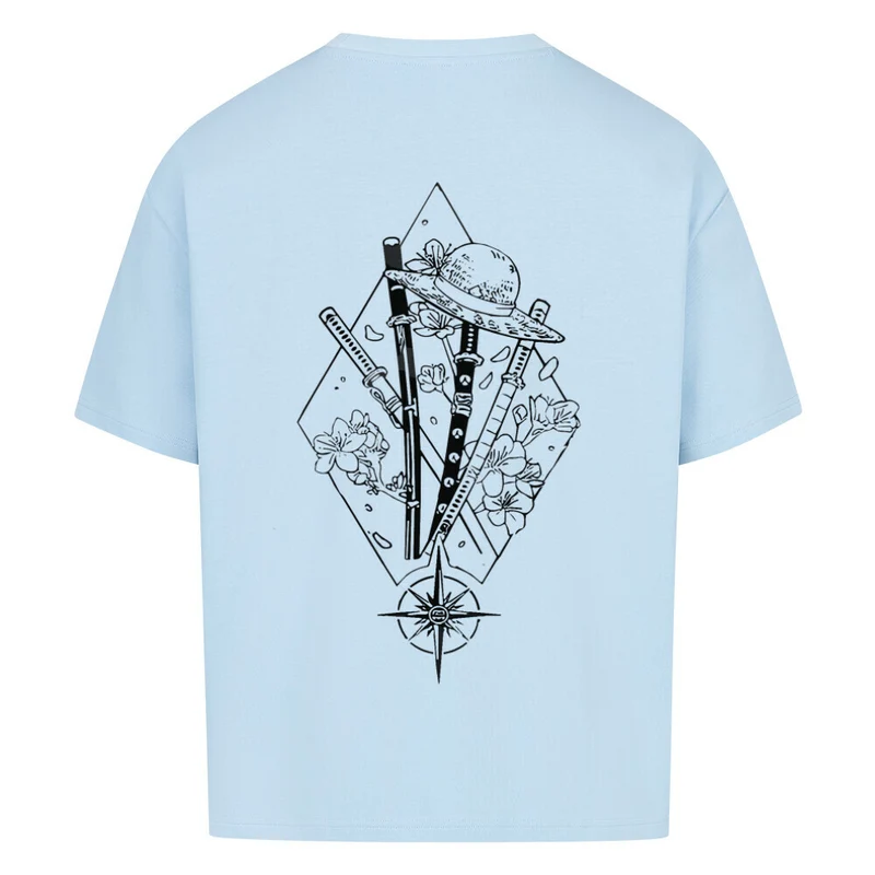 Kompass - Oversized Shirt Backprint