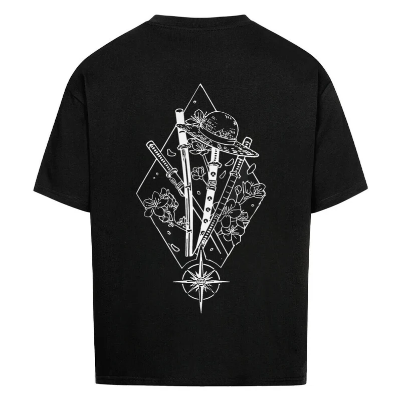 Kompass - Oversized Shirt Backprint