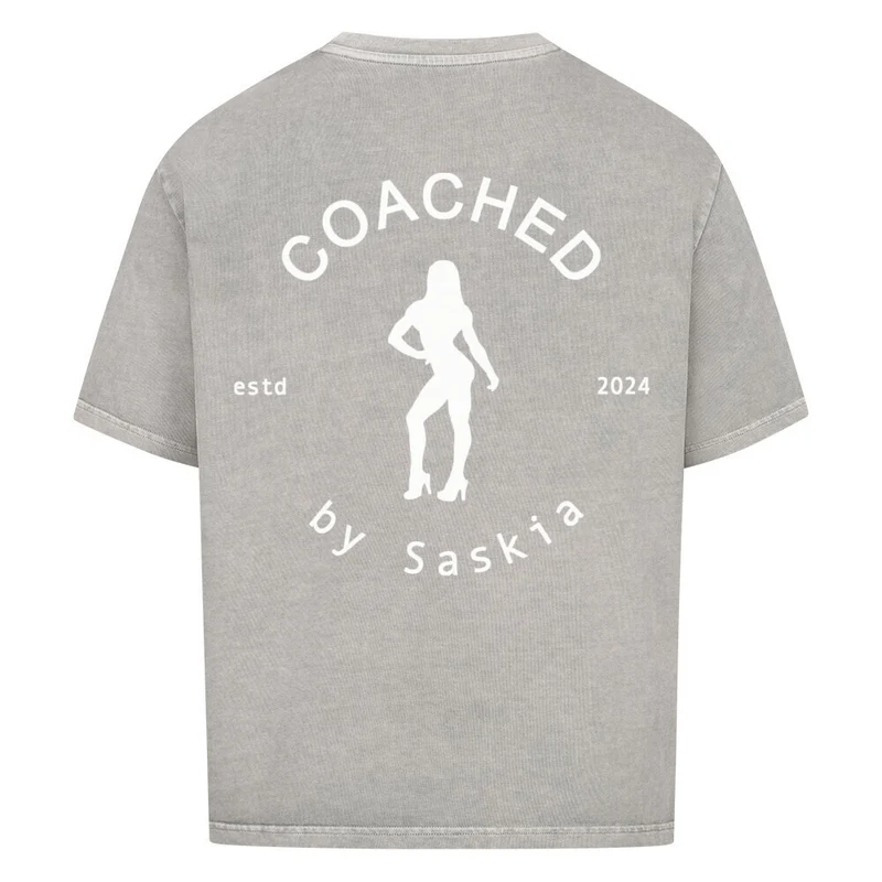 COACHED BY SASKIA - Oversized Shirt