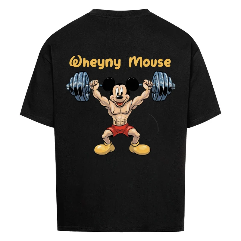 WHEYNY MOUSE - OVERSIZED SHIRT BACKPRINT