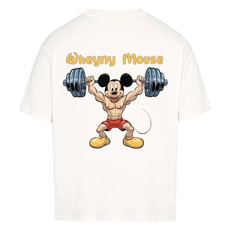 WHEYNY MOUSE - OVERSIZED SHIRT BACKPRINT