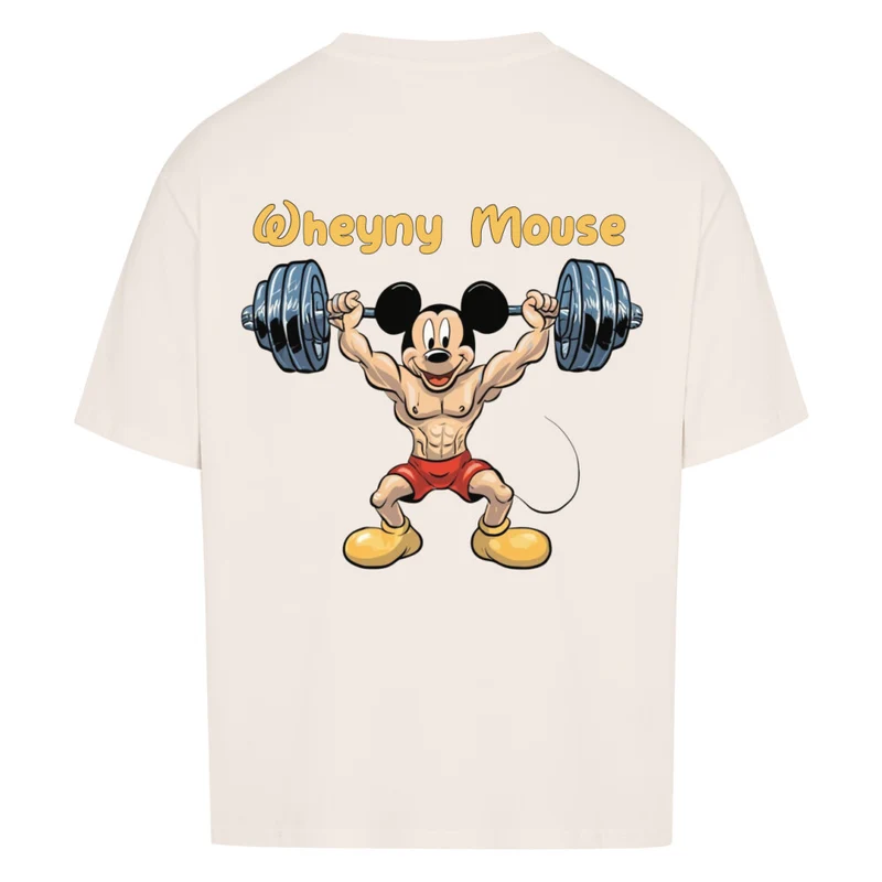 WHEYNY MOUSE - OVERSIZED SHIRT BACKPRINT
