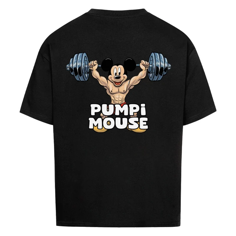PUMPI MOUSE - OVERSIZED SHIRT BACKPRINT