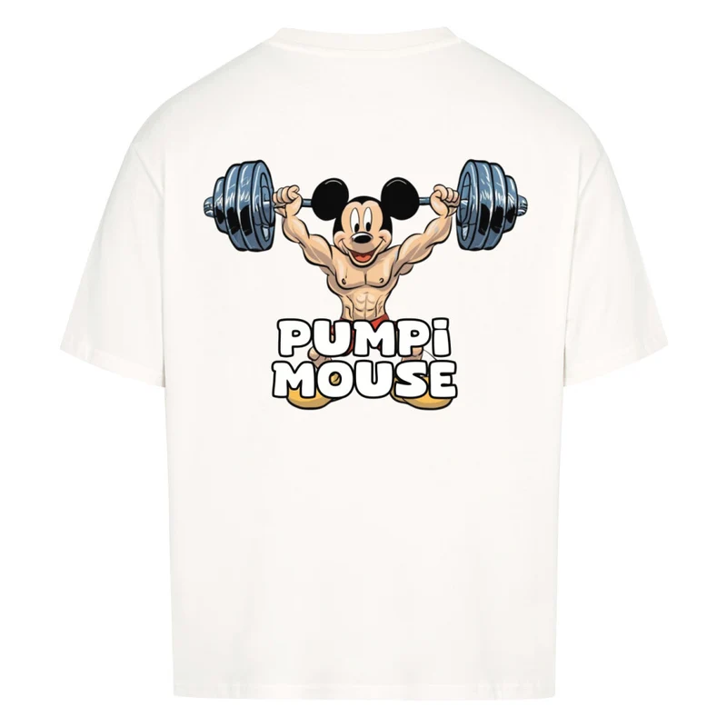 PUMPI MOUSE - OVERSIZED SHIRT BACKPRINT