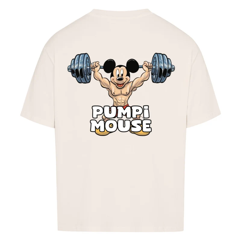 PUMPI MOUSE - OVERSIZED SHIRT BACKPRINT