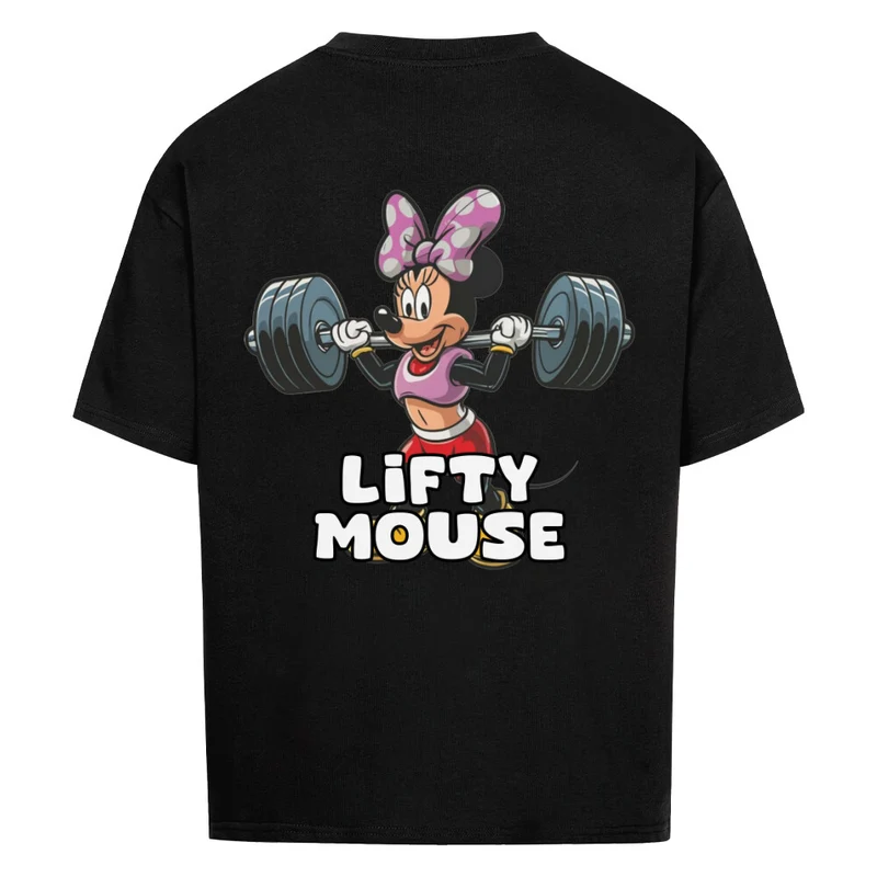 LIFTY MOUSE - OVERSIZED SHIRT BACKPRINT