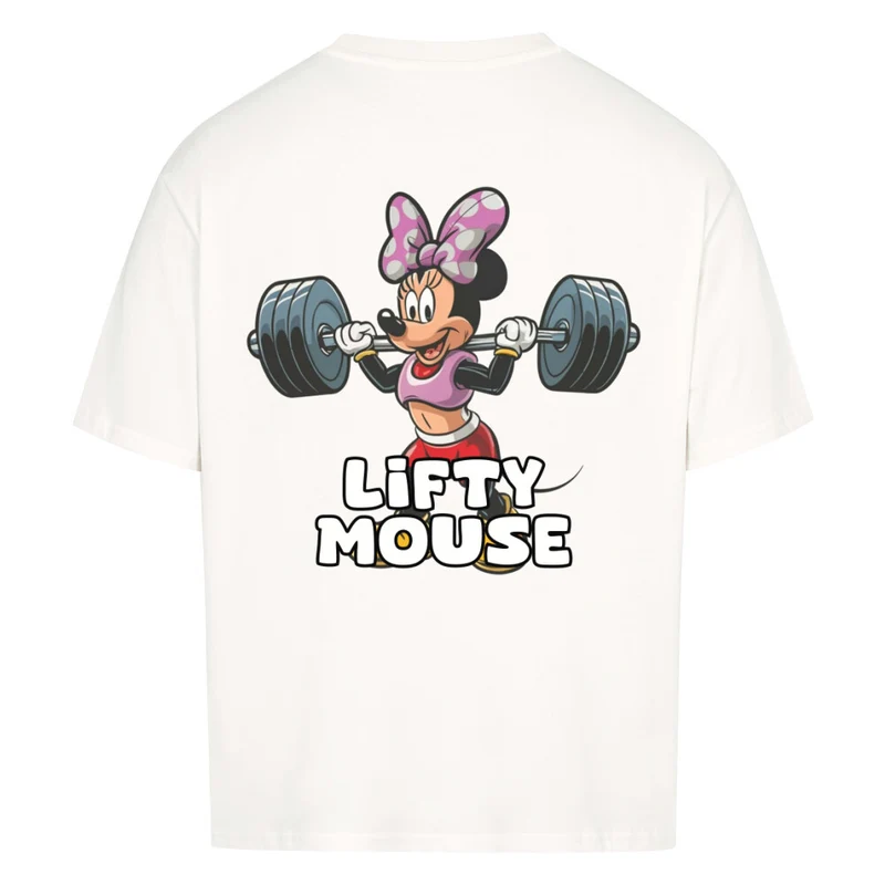LIFTY MOUSE - OVERSIZED SHIRT BACKPRINT