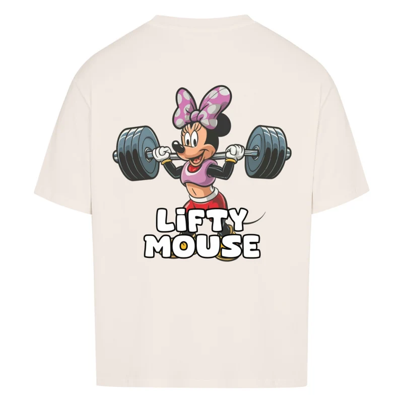 LIFTY MOUSE - OVERSIZED SHIRT BACKPRINT