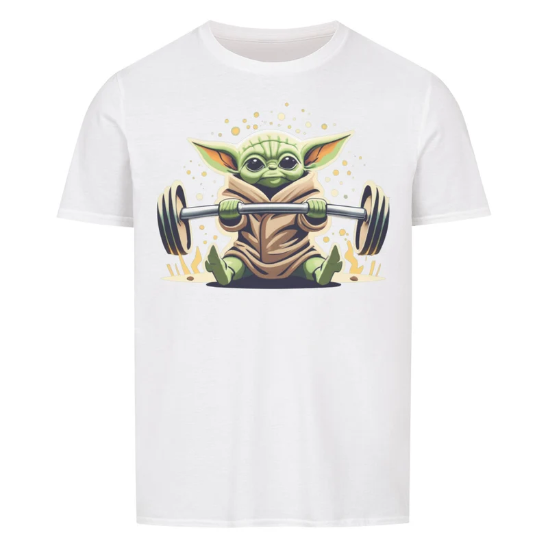 BABY GYM YODA - Regular Shirt - Frontprint