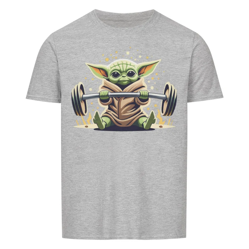 BABY GYM YODA - Regular Shirt - Frontprint