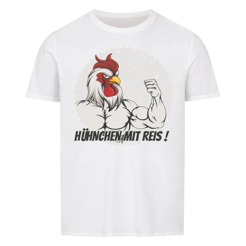 HÜNHCHEN MIT REIS - Regular Shirt - Frontprint