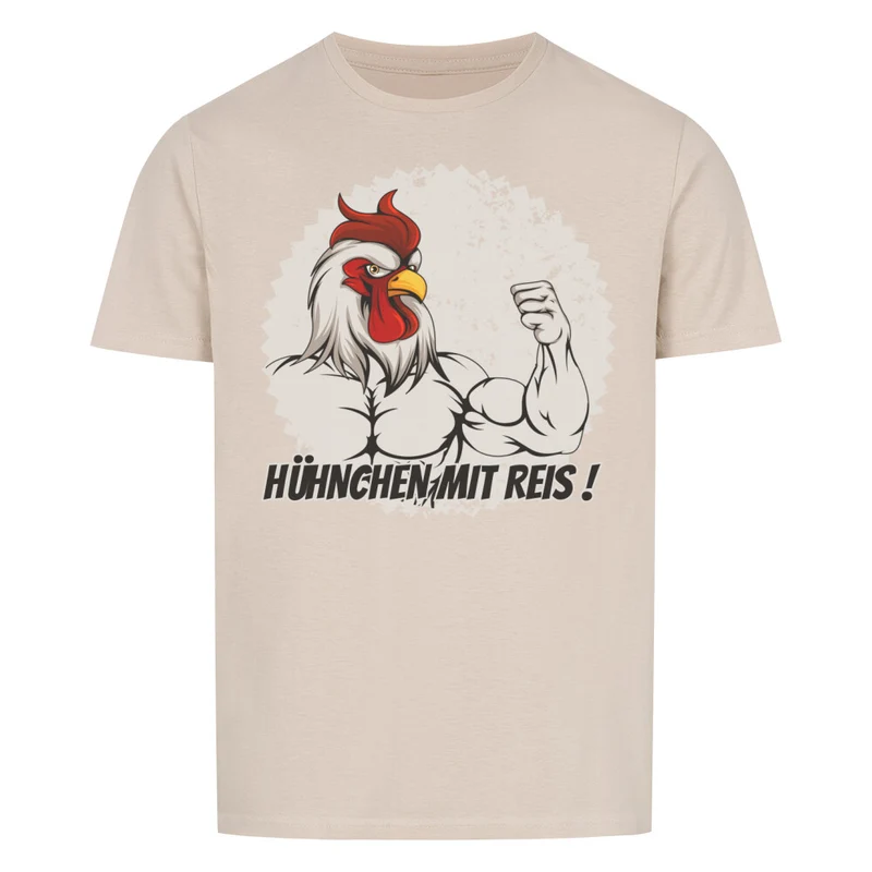 HÜNHCHEN MIT REIS - Regular Shirt - Frontprint