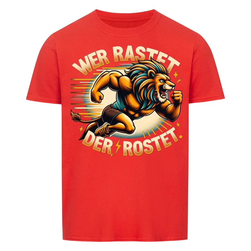 RASTEN -Regular Shirt - Frontprint