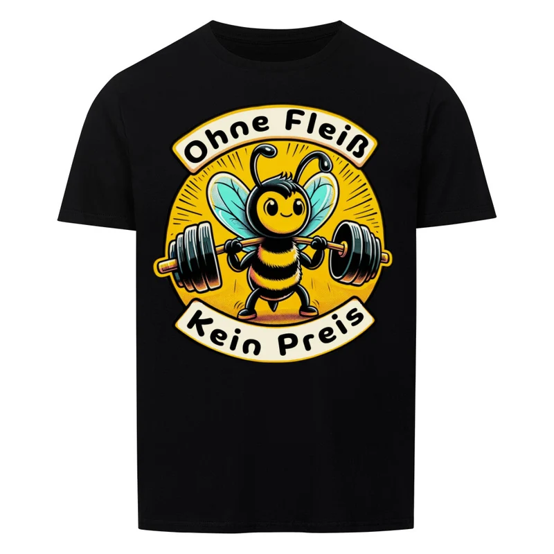 OHNE FLEIß KEIN PREIS - Regular Shirt - Frontprint