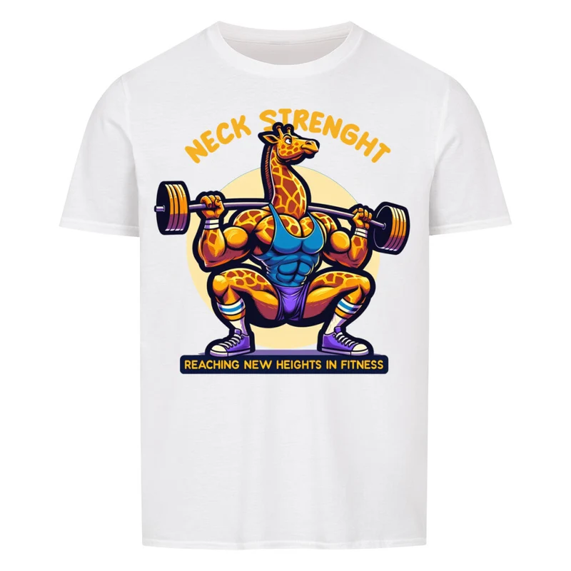 NECK STRENGHT - Regular Shirt - Frontprint