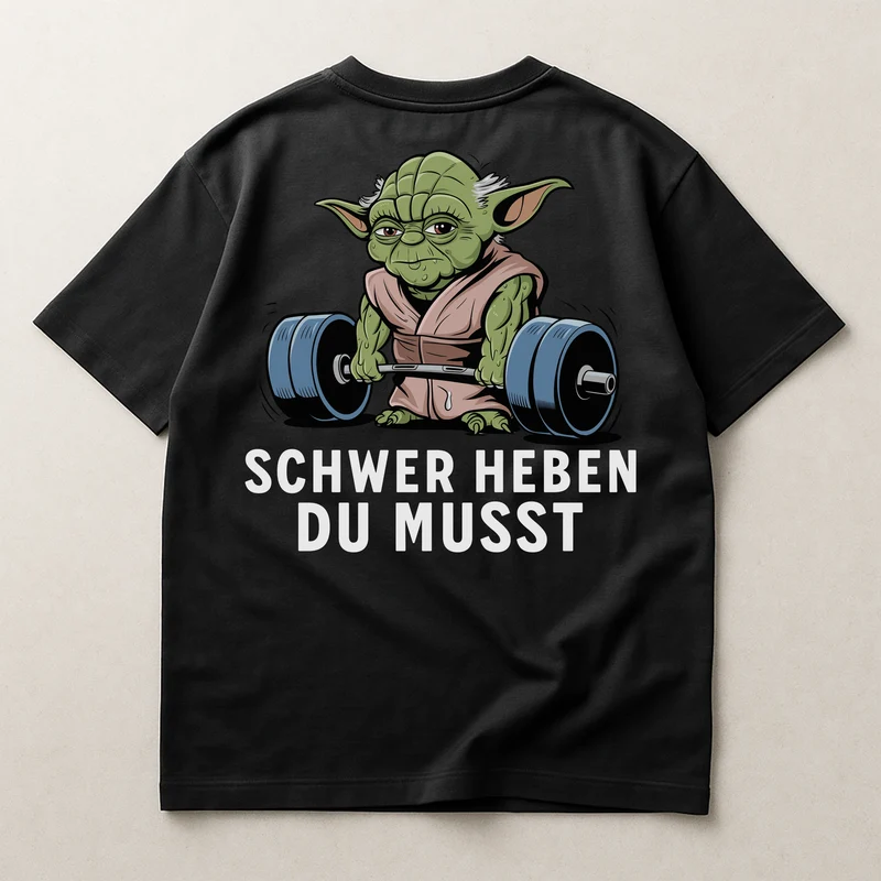 Schwer heben - Oversized Shirt