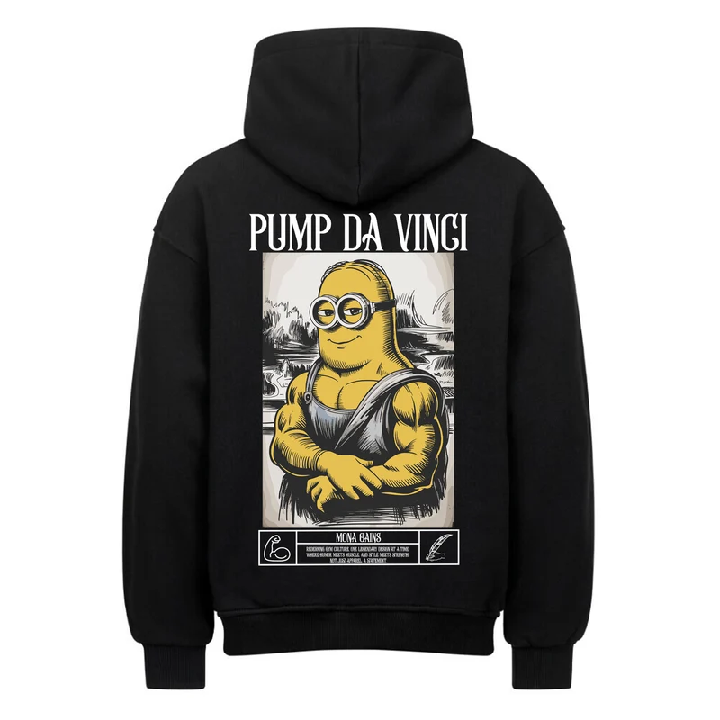 Pump Da Vinci - Oversized Hoodie