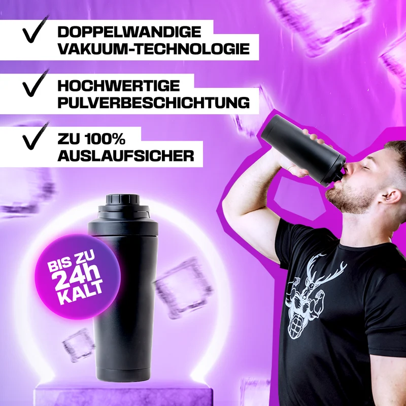 Personal Record Personalisierbar - EDELSTAHL SHAKER