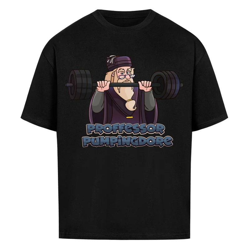PROFFESOR PUMPINGDORE - OVERSIZED SHIRT BACKPRINT