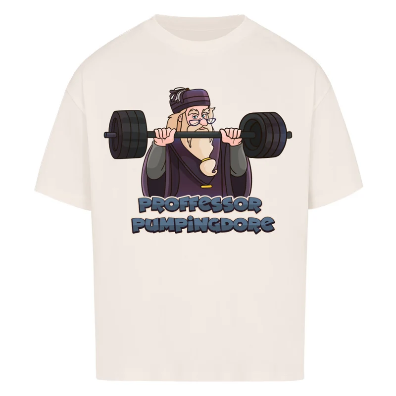 PROFFESOR PUMPINGDORE - OVERSIZED SHIRT BACKPRINT