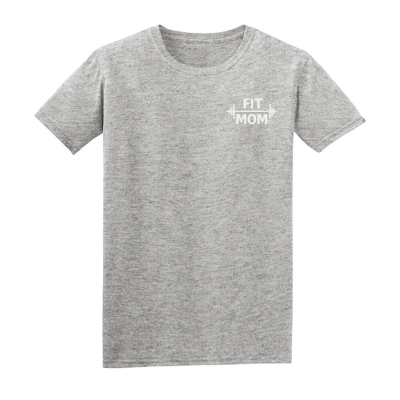 FIT MOM - Regular Shirt - Frontprint klein