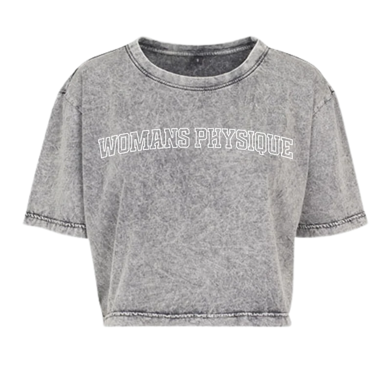 Washed Cropped Tee