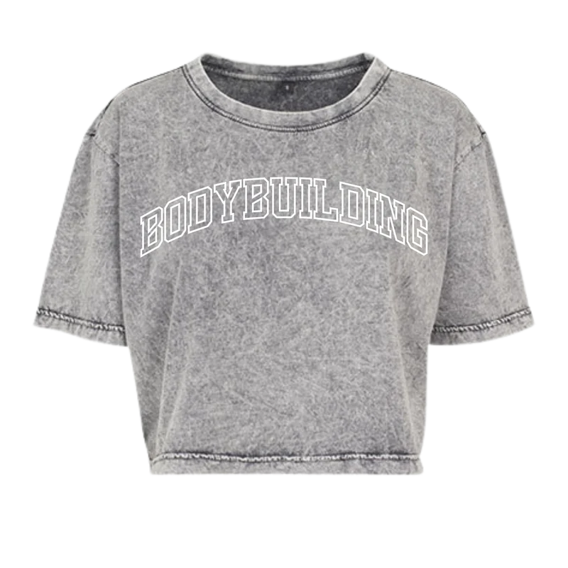 Washed Cropped Tee