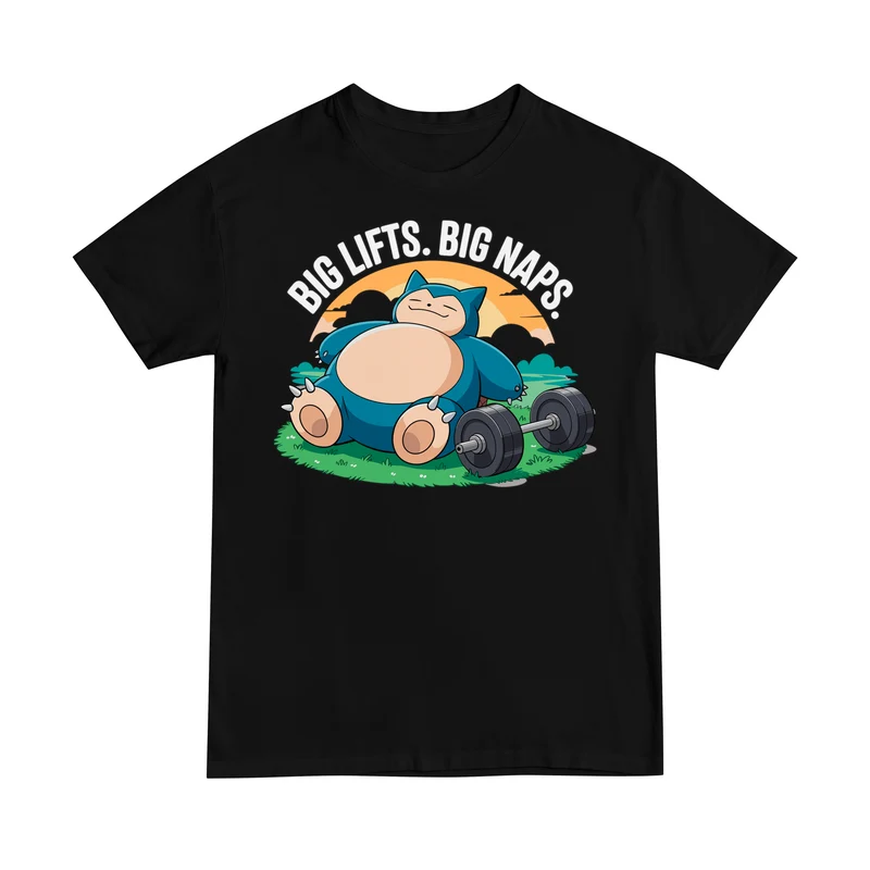 Big Lifts Big Naps - Regular Shirt