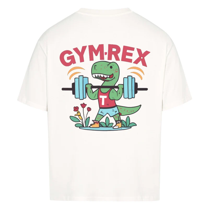 GYMREX - OVERSIZED SHIRT BACKPRINT