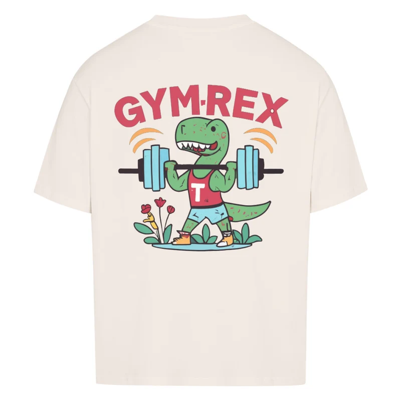 GYMREX - OVERSIZED SHIRT BACKPRINT