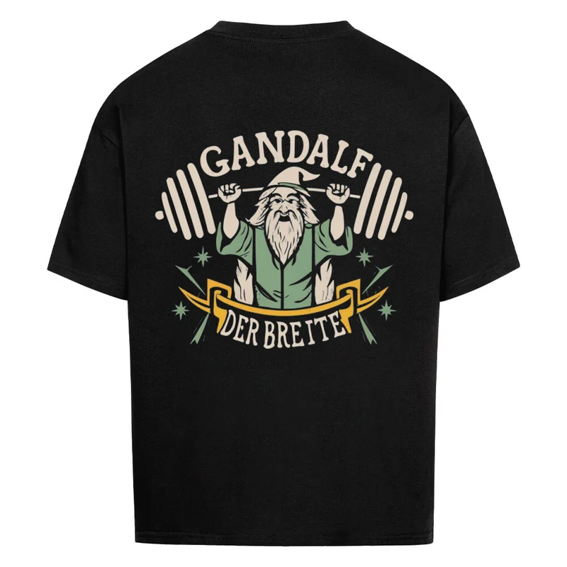 GANDALF - OVERSIZED SHIRT BACKPRINT