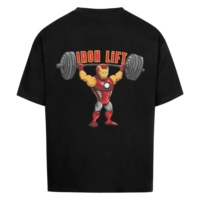 IRON LIFT - OVERSIZED SHIRT BACKPRINT
