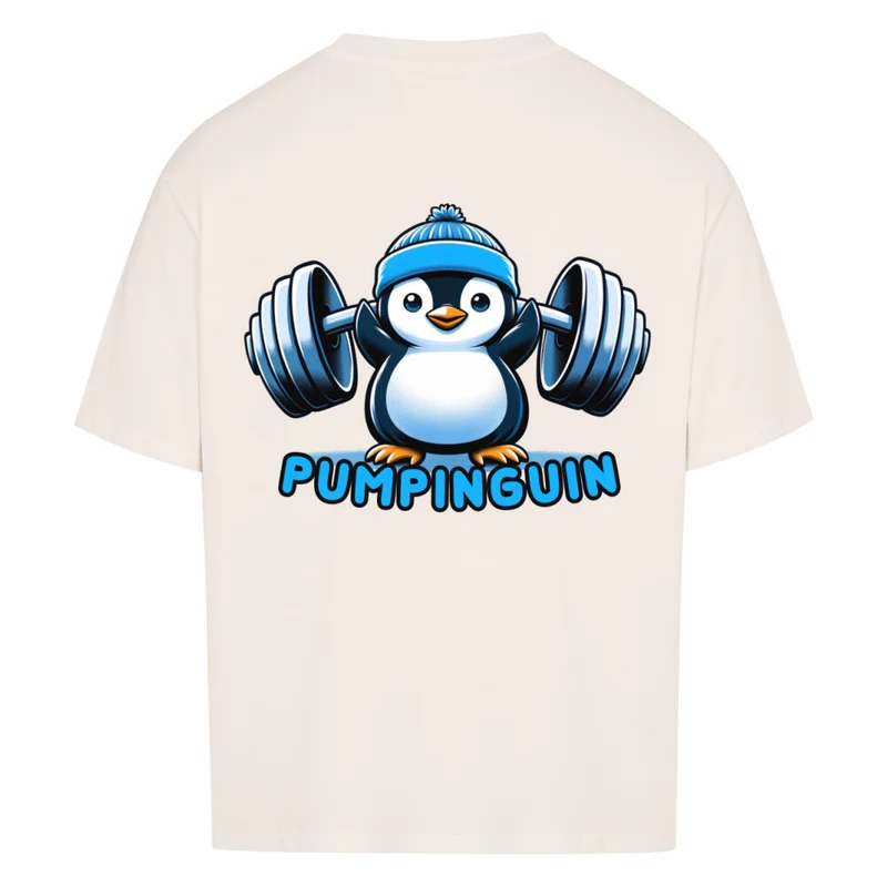 PUMPINGUIN - OVERSIZED SHIRT BACKPRINT