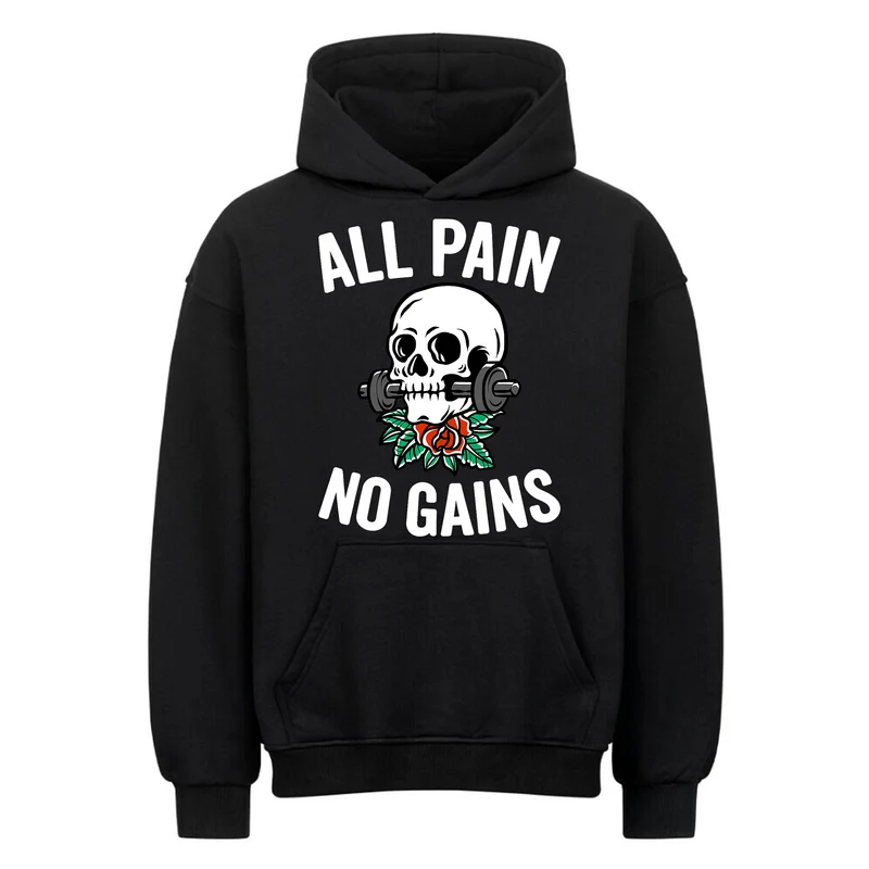 All Pain - Oversized Hoodie