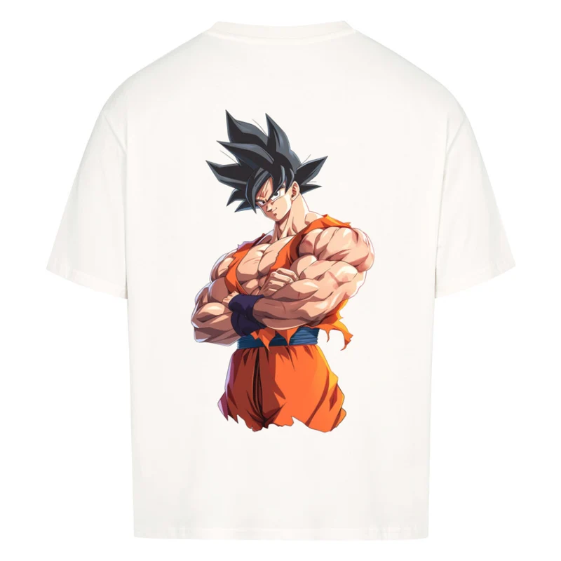 SON GOKU - OVERSIZED SHIRT BACKPRINT