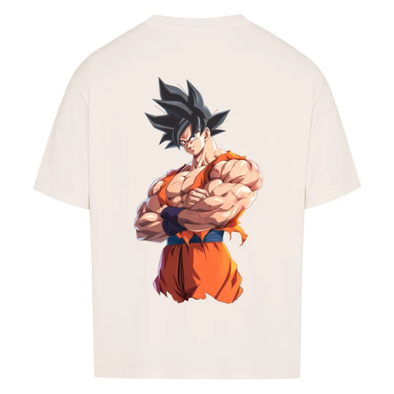SON GOKU - OVERSIZED SHIRT BACKPRINT