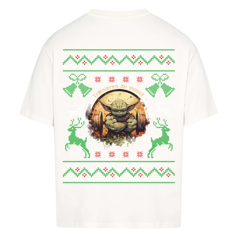 TRAINIEREN DU MUSST SPECIAL - OVERSIZED SHIRT BACKPRINT