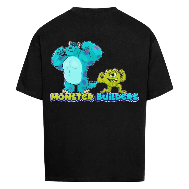 MONSTER BUILDERS - OVERSIZED SHIRT BACKPRINT