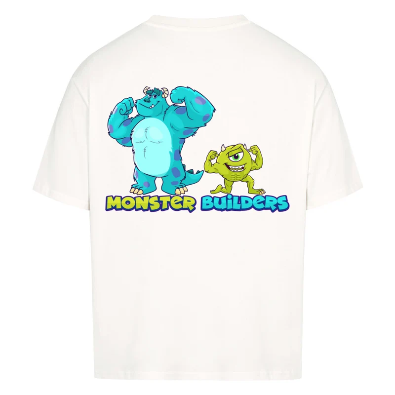 MONSTER BUILDERS - OVERSIZED SHIRT BACKPRINT