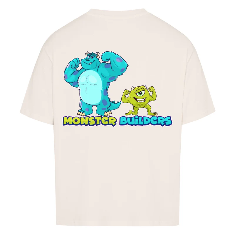 MONSTER BUILDERS - OVERSIZED SHIRT BACKPRINT