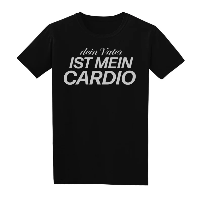 DEIN VATER IST MEIN CARDIO - Regular Shirt - Frontprint