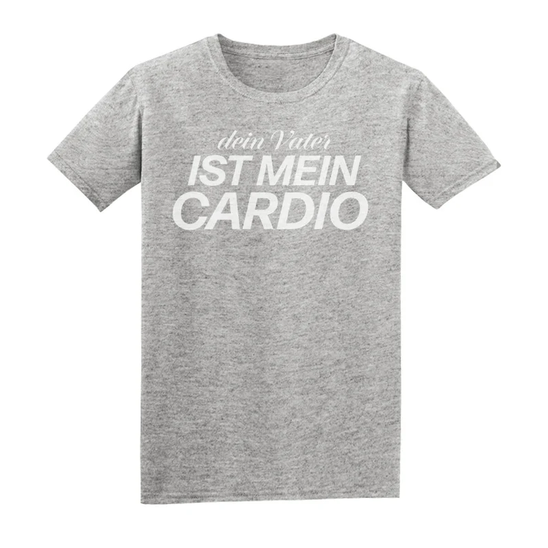DEIN VATER IST MEIN CARDIO - Regular Shirt - Frontprint