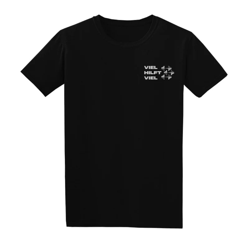 VIEL HILFT VIEL - Regular Shirt - Frontprint