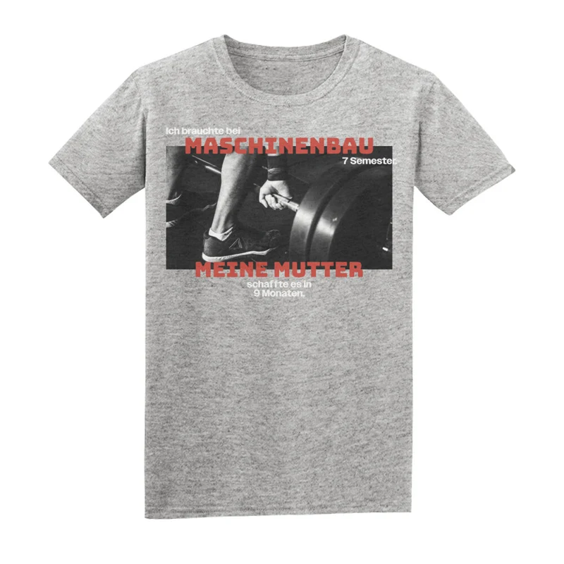 MASCHINENBAU - Regular Shirt - Frontprint