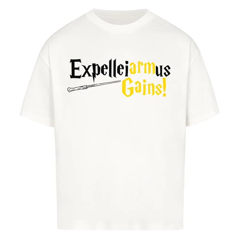 EXPELLEIARMUS GAINS - OVERSIZED SHIRT