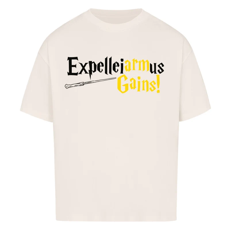 EXPELLEIARMUS GAINS - OVERSIZED SHIRT